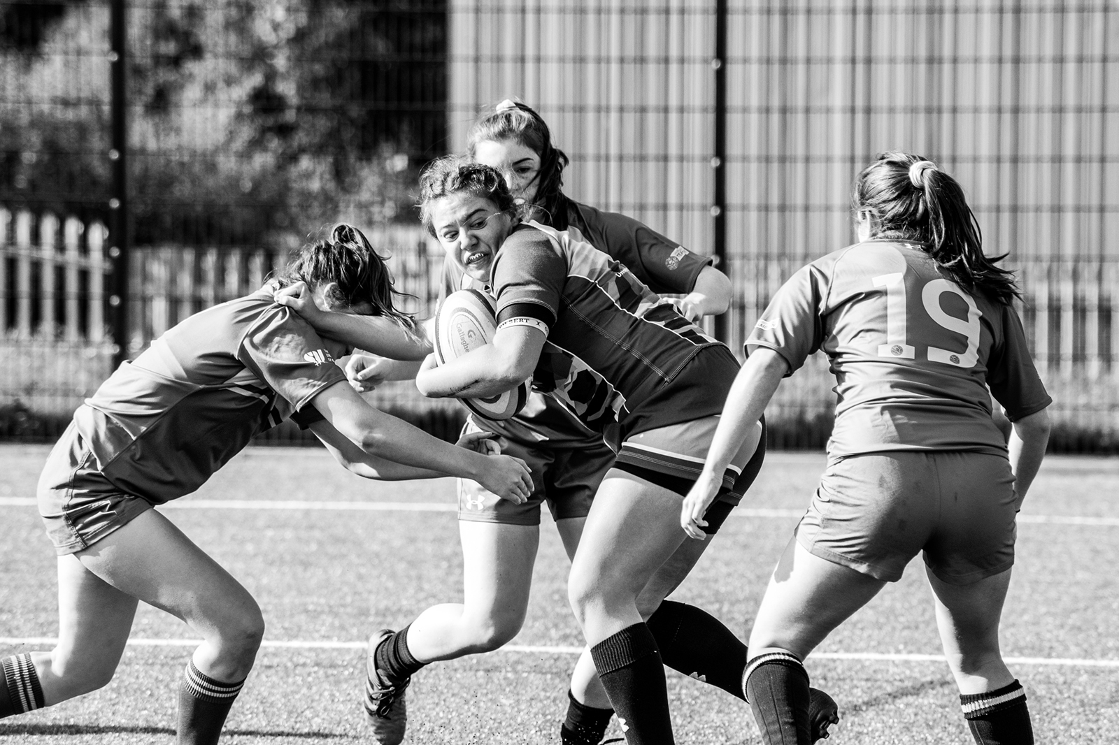 Second Year, Estelle AtkinPalmer, photographs a series of empowering images of women rugby